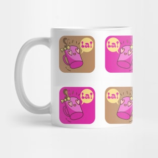 The Pink Palace - Coffee Lovers - La! Jill Mug Mug